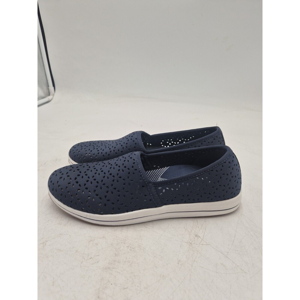 Clarks Cloudsteppers Breeze Lily Light Blue Women's 7 Stretch Lightweight
